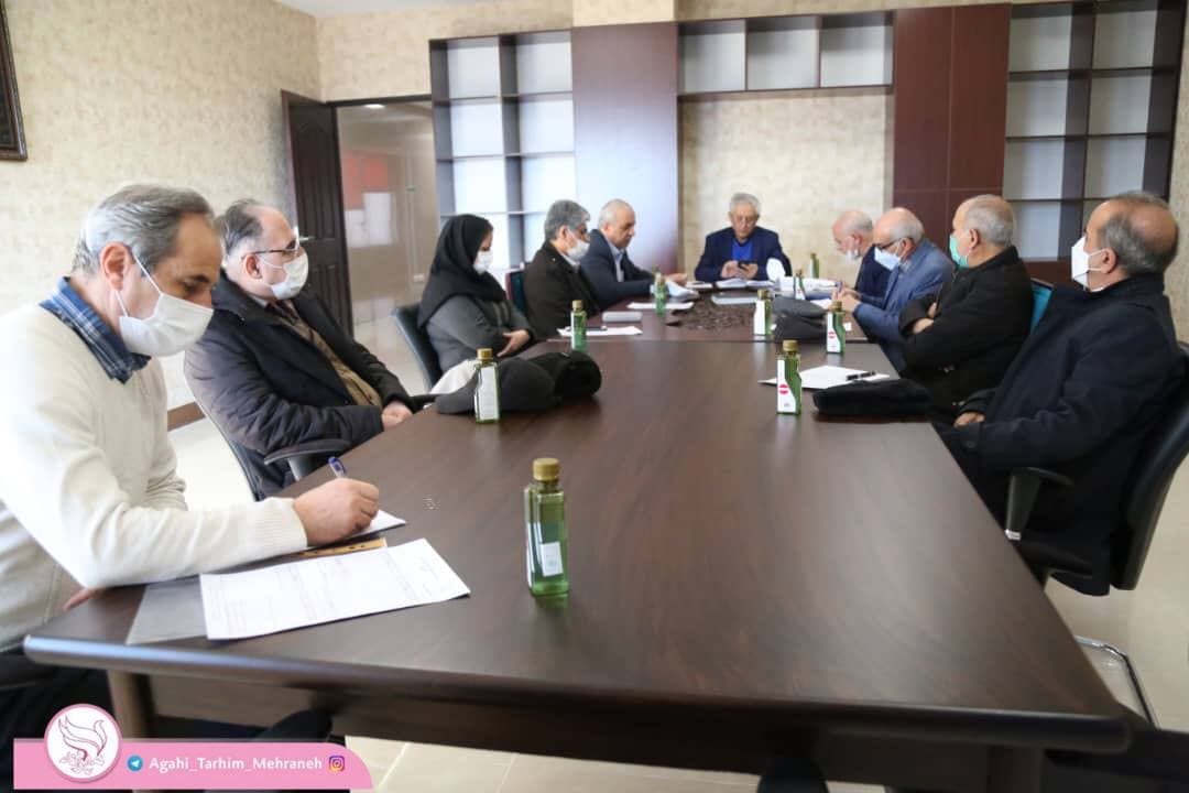 جلسه هیات مدیره انجمن مهرانه