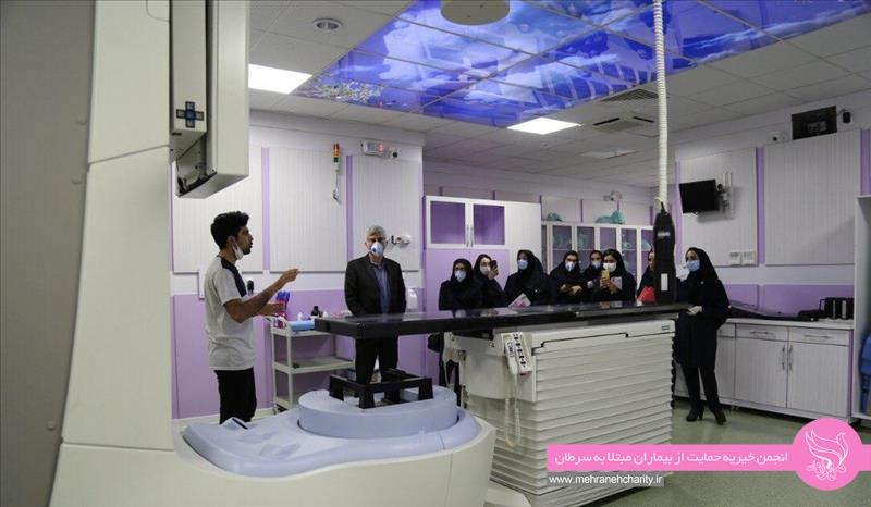 بازدید کارکنان موسسه شمیم مهر (حمایت از کودکان سرطانی) اردبیل از مهرانه