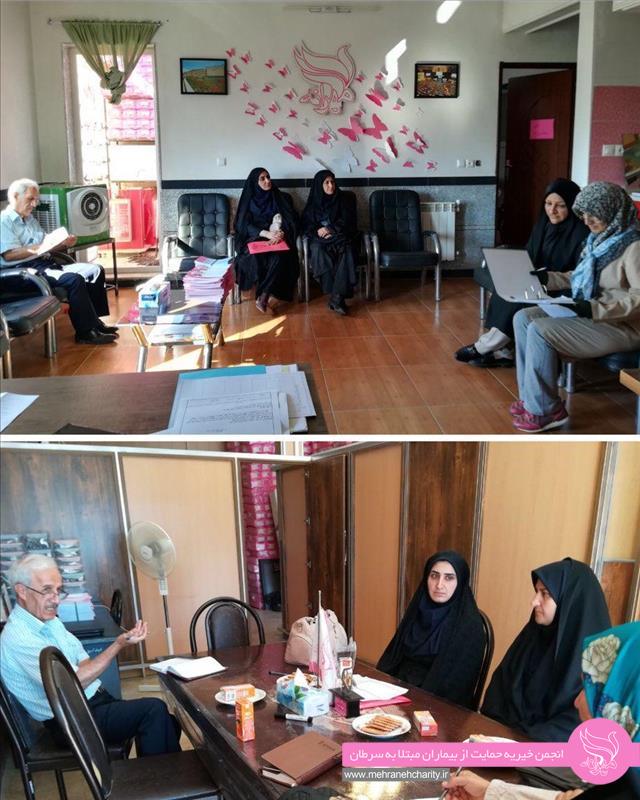بازدید مسئول کمیته آموزش وپیشگیری انجمن مهرانه از شهرستانهای هیدج وخدابنده