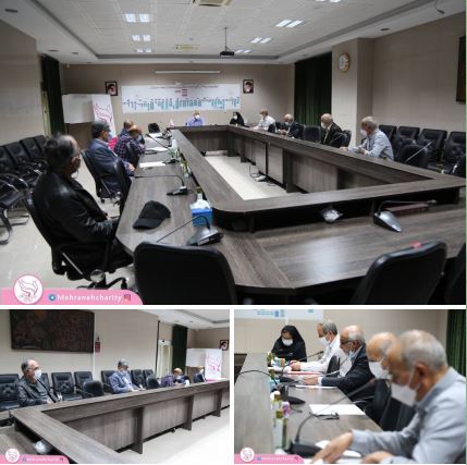جلسه هیئت مدیره مهرانه با حضور اعضا محترم
