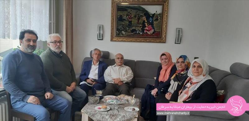 اولین جلسه ی بین المللی مدیر عامل محترم مهرانه با تعدادی از ایرانیان مقیم آلمان