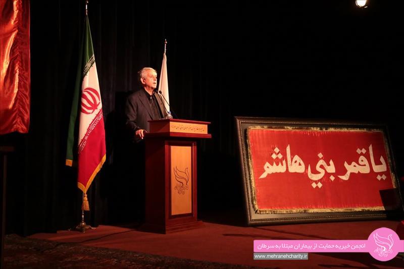 مدیر عامل مهرانه طی سخنرانی در باره مقام و منقبت سرور و سالار شهیدان