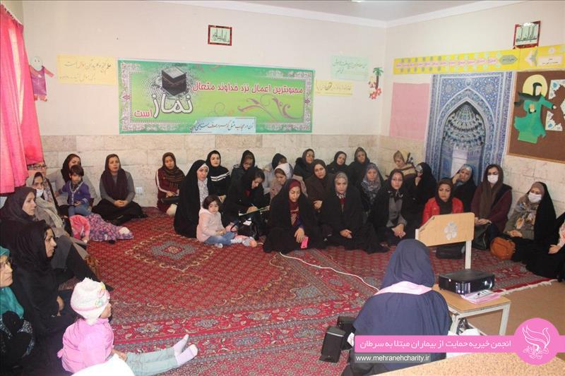 آموزش ٢٩٢ نفر از بانوان در کارگاه های تغذیه و پزشکی کمیته آموزش و پیشگیری مهرانه طی هفته گذشته در زنجان