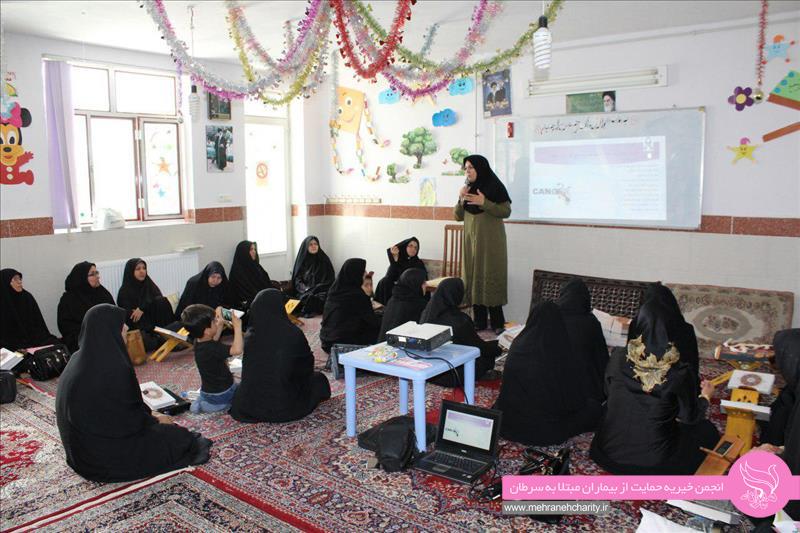 کارگاه های پیشگیری از سرطان مهرانه در زنجان طی هفته گذشته؛