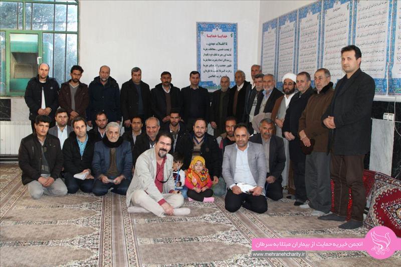 باغداران خیر مهرانه در مسجد روستای "گیلانکشه" طارم تقدیر شدند