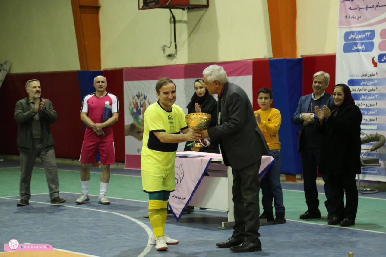 روز پایانی رده سنی 45 سال از هشتمین  دوره مسابقات فوتسال جام مهرانه