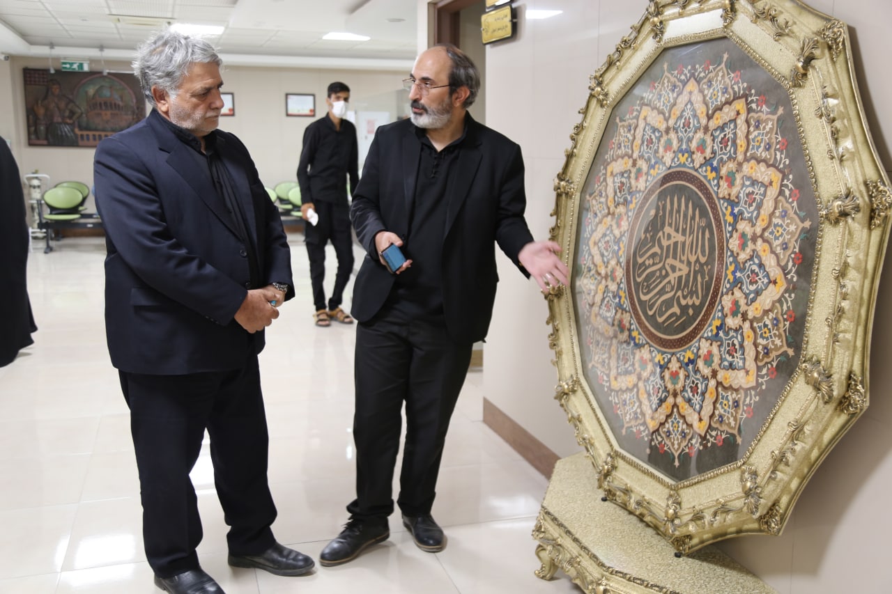 بازدید استاد حاج حسین غفاری از کلنیک مهرانه