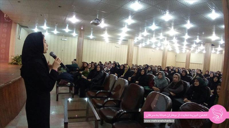 شرکت 654 نفری بانوان زنجانی در کارگاه‌های پیشگیری از سرطان مهرانه