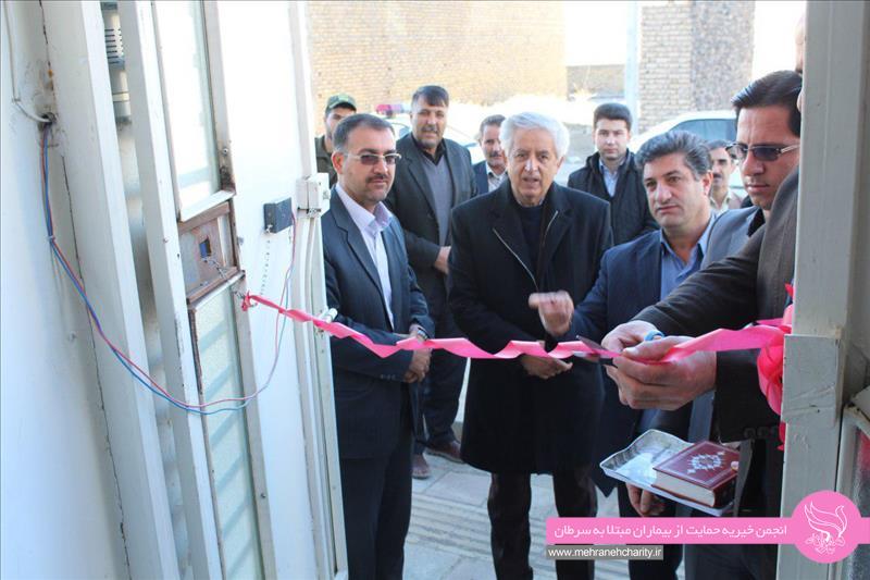 دفتر مهرانه در بخش "قره پشتلو" به صورت رسمی افتتاح شد